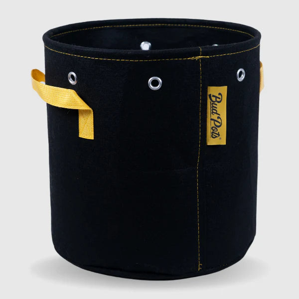BudTrainer Fabric BudPots — Steel-Rim Training Pots (4-Pack)