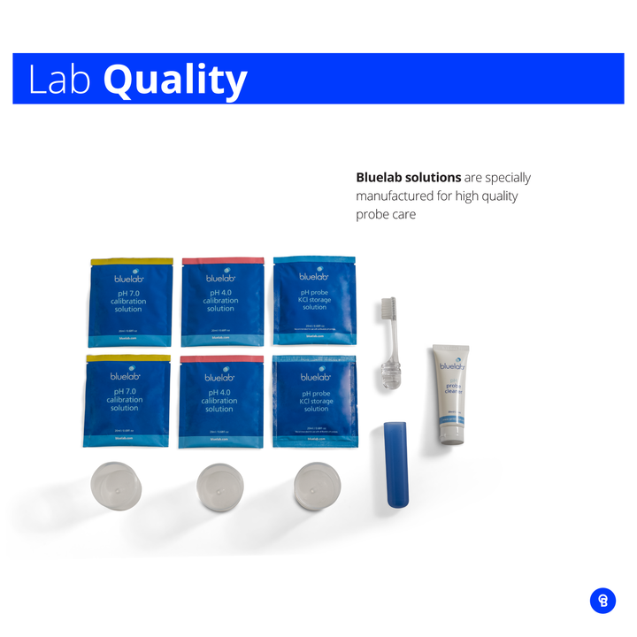 Probe Care Kit – pH by Bluelab — Clean, Calibrate & Hydrate pH Probes
