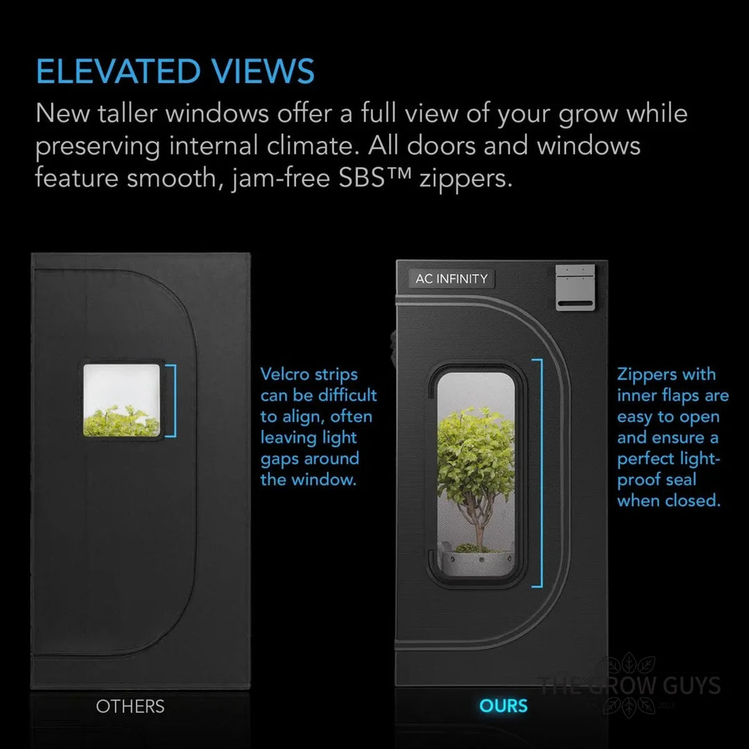 CLOUDLAB 642 by AC Infinity — 120×60×180cm 2000D Diamond Mylar Grow Tent