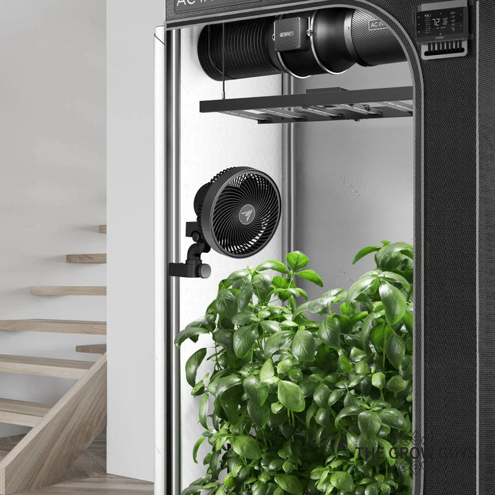 CLOUDRAY S Series Clip Fan by AC Infinity — 10-Speed EC Motor Fan with UIS App Control
