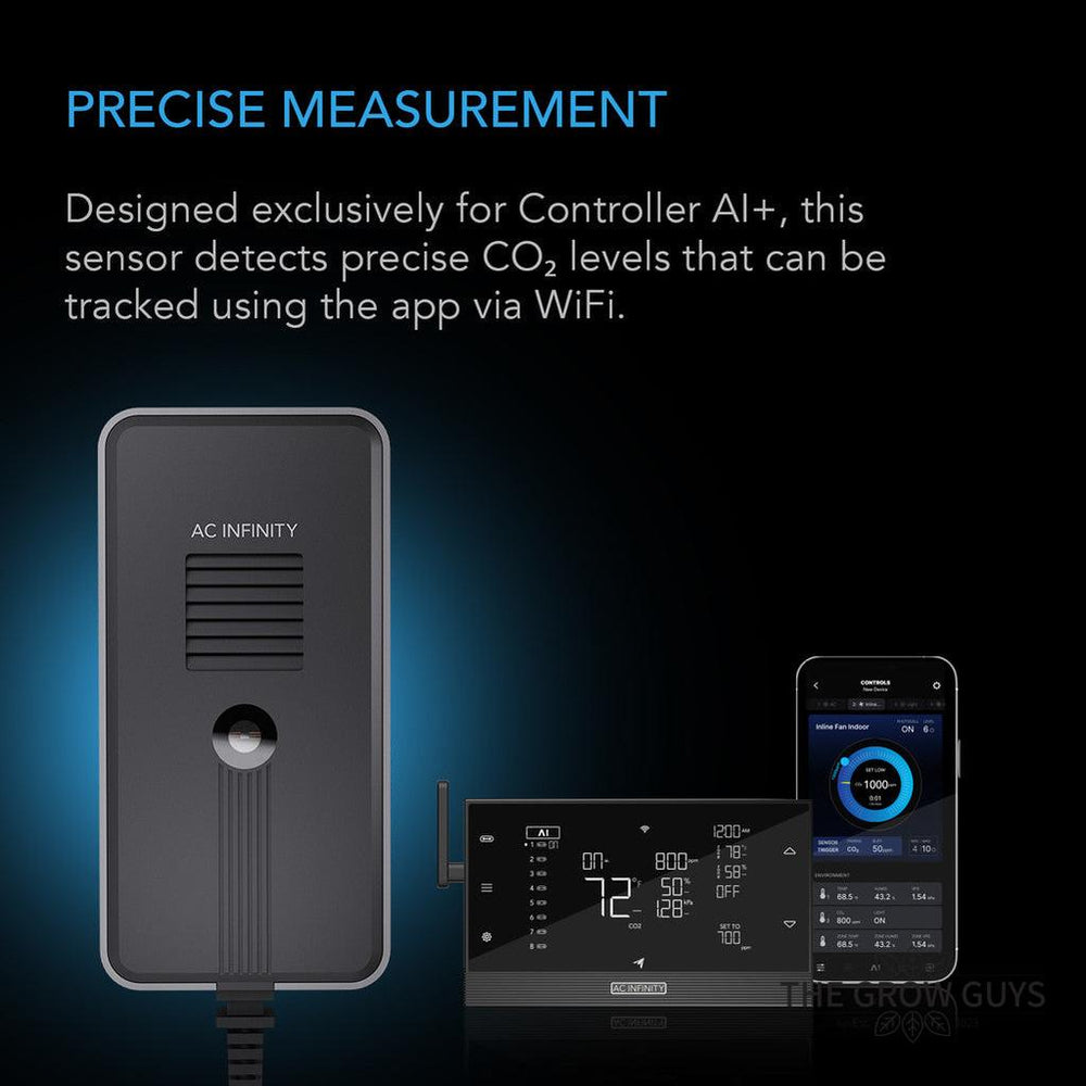 CO₂ + Light Sensor for Controller AI+ by AC Infinity – Smart Grow Optimiser