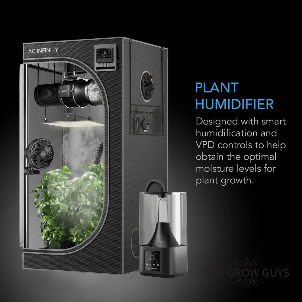 Cloudforge T3 V2 by AC Infinity — Compact UIS Smart Humidifier for Grow Tents