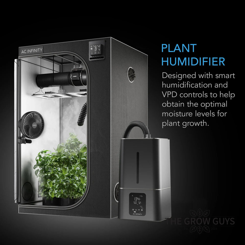 Cloudforge T7 V2 by AC Infinity — 15L UIS Smart Humidifier for Grow Rooms