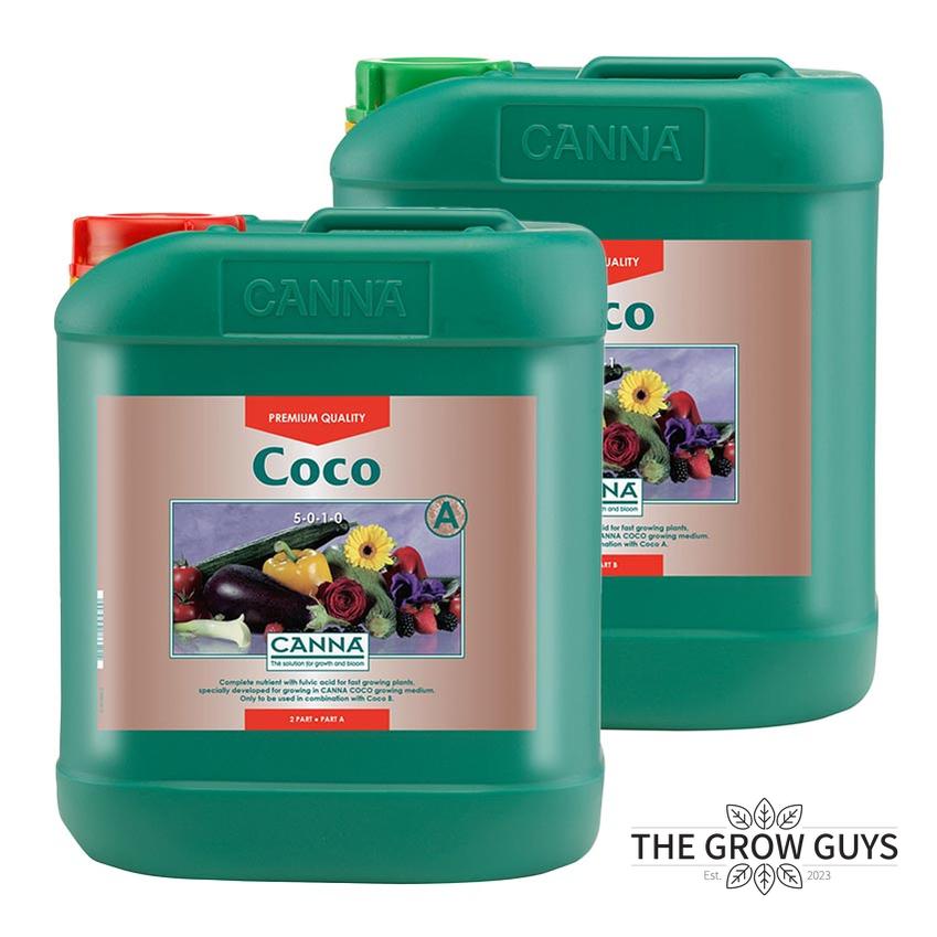 Coco A&B Set by Canna — Complete Coco Coir Nutrient Veg to Harvest