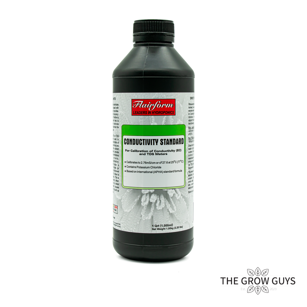 Conductivity Standard by Flairform — 2.76 EC Calibration Solution for EC, cF & TDS Meters