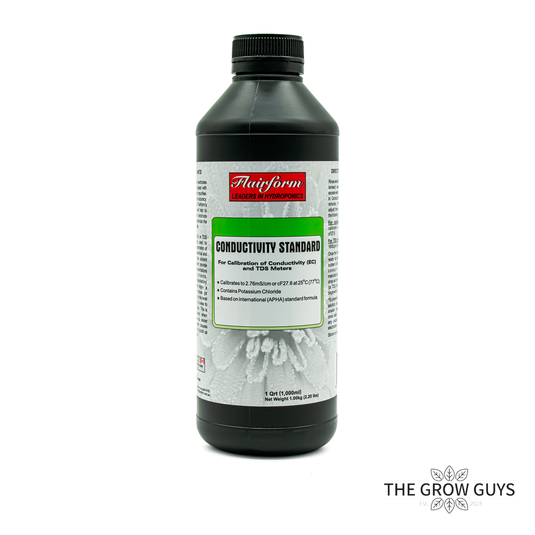 Conductivity Standard by Flairform — 2.76 EC Calibration Solution for EC, cF & TDS Meters