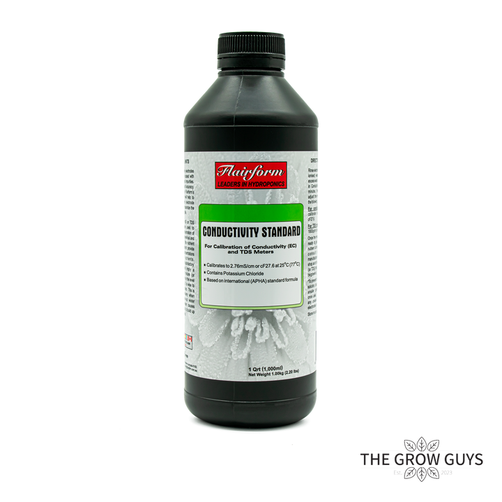 Conductivity Standard by Flairform — 2.76 EC Calibration Solution for EC, cF & TDS Meters