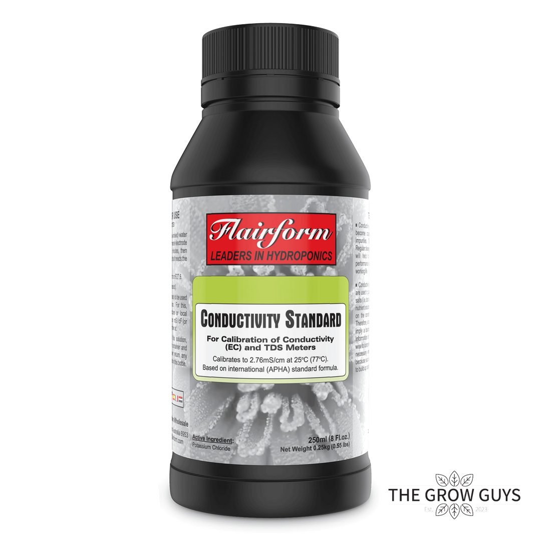 Conductivity Standard by Flairform — 2.76 EC Calibration Solution for EC, cF & TDS Meters