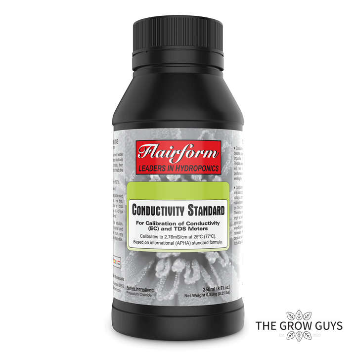 Conductivity Standard by Flairform — 2.76 EC Calibration Solution for EC, cF & TDS Meters