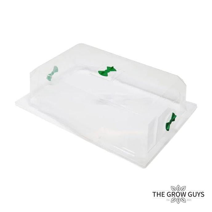 Crop Box Propagator Lid Large — Clear Dome with 3 Adjustable Vents for 23L, 45L & 65L Tubs