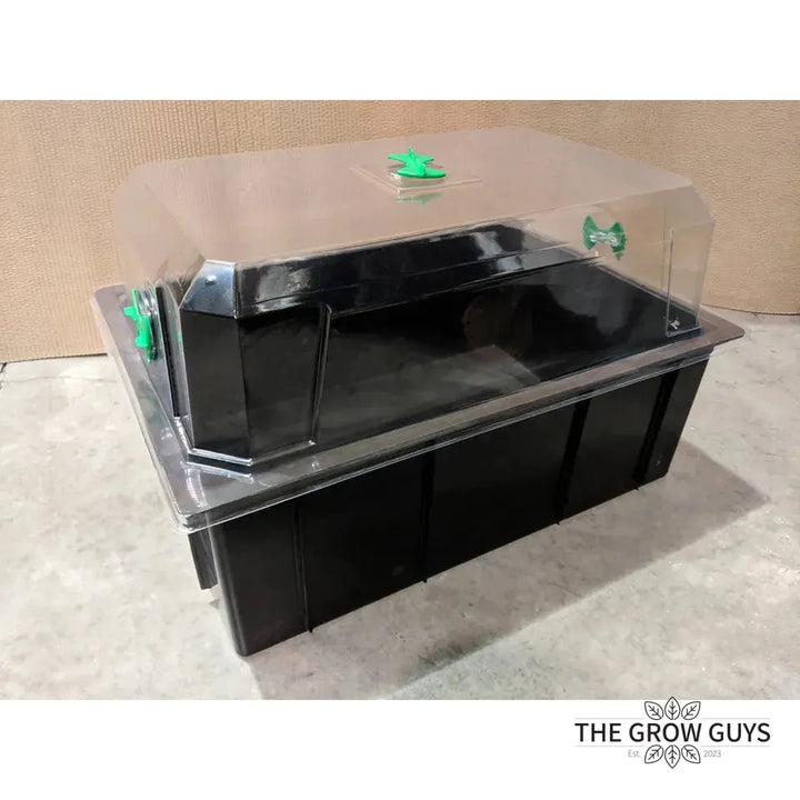 Crop Box Propagator Lid Large — Clear Dome with 3 Adjustable Vents for 23L, 45L & 65L Tubs