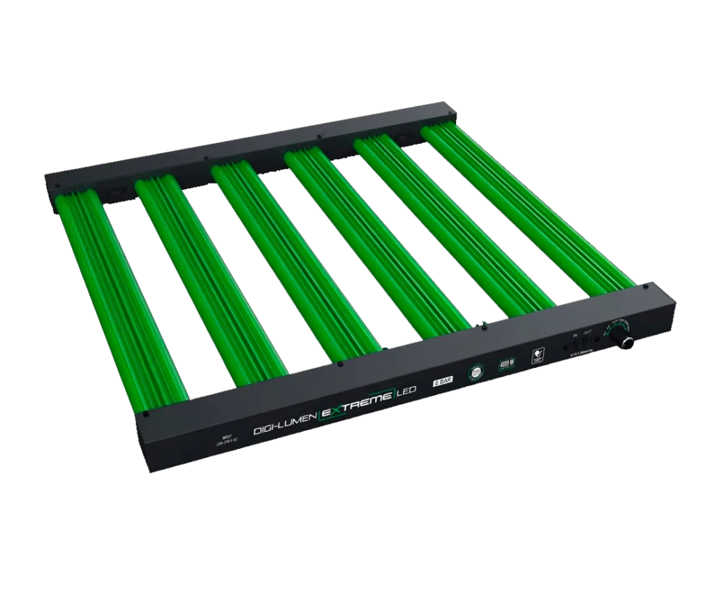 Extreme 400W LED Grow Light by Digi-Lumen — Compact 6-Bar Full Spectrum for 1m x 1m Tents