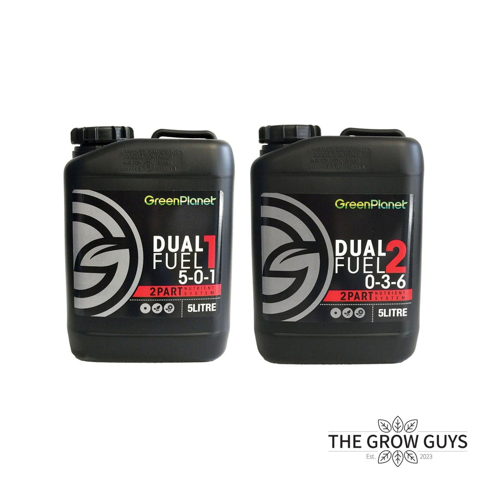 Dual Fuel 2-Part Set by Green Planet — 1:1 Base Nutrient System