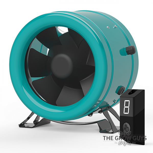 EC MixFlow Inline Fan by SigilVentus — Energy-Efficient Grow Tent Ventilation with Speed Controller