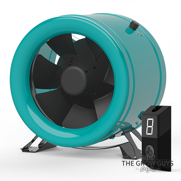 EC MixFlow Inline Fan by SigilVentus — Energy-Efficient Grow Tent Ventilation with Speed Controller