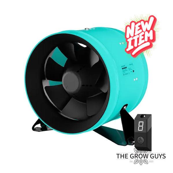 EC MixFlow Inline Fan by SigilVentus — Energy-Efficient Grow Tent Ventilation with Speed Controller
