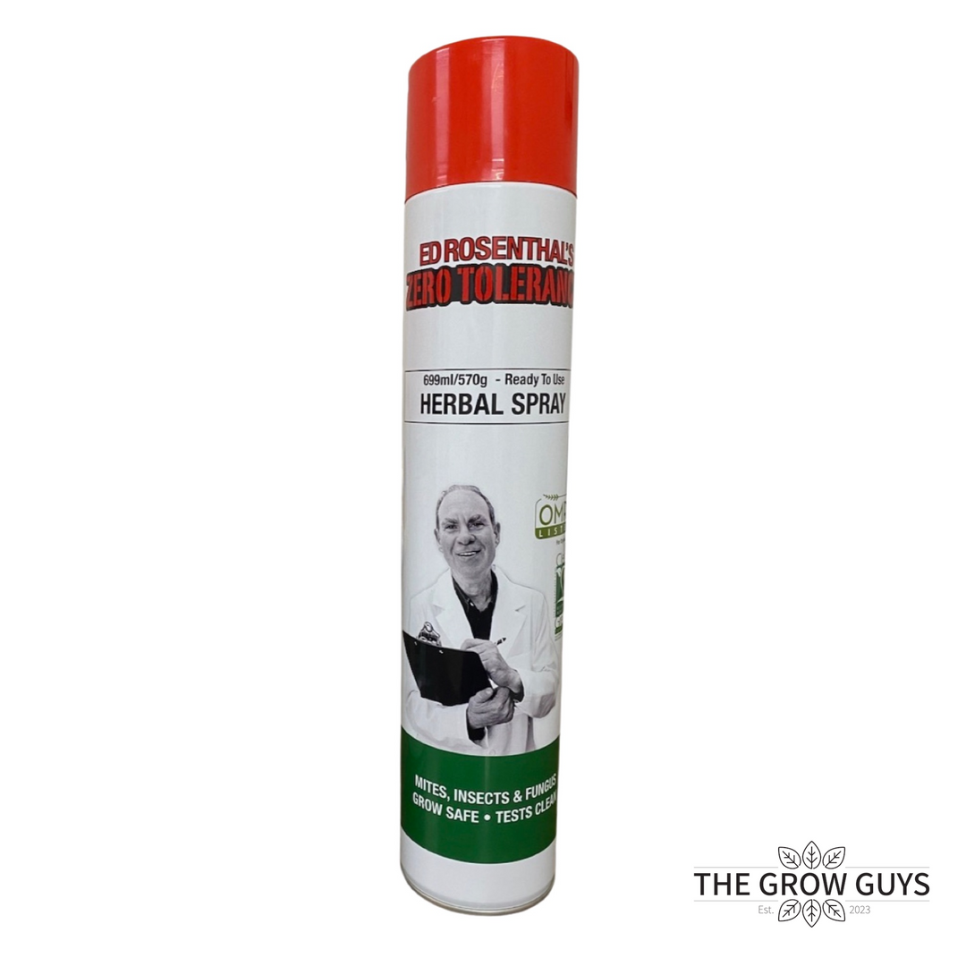 Ed Rosenthal's Zero Tolerance Aerosol 699ml — Organic Herbal Mite, Thrip & Fungus Gnat Spray