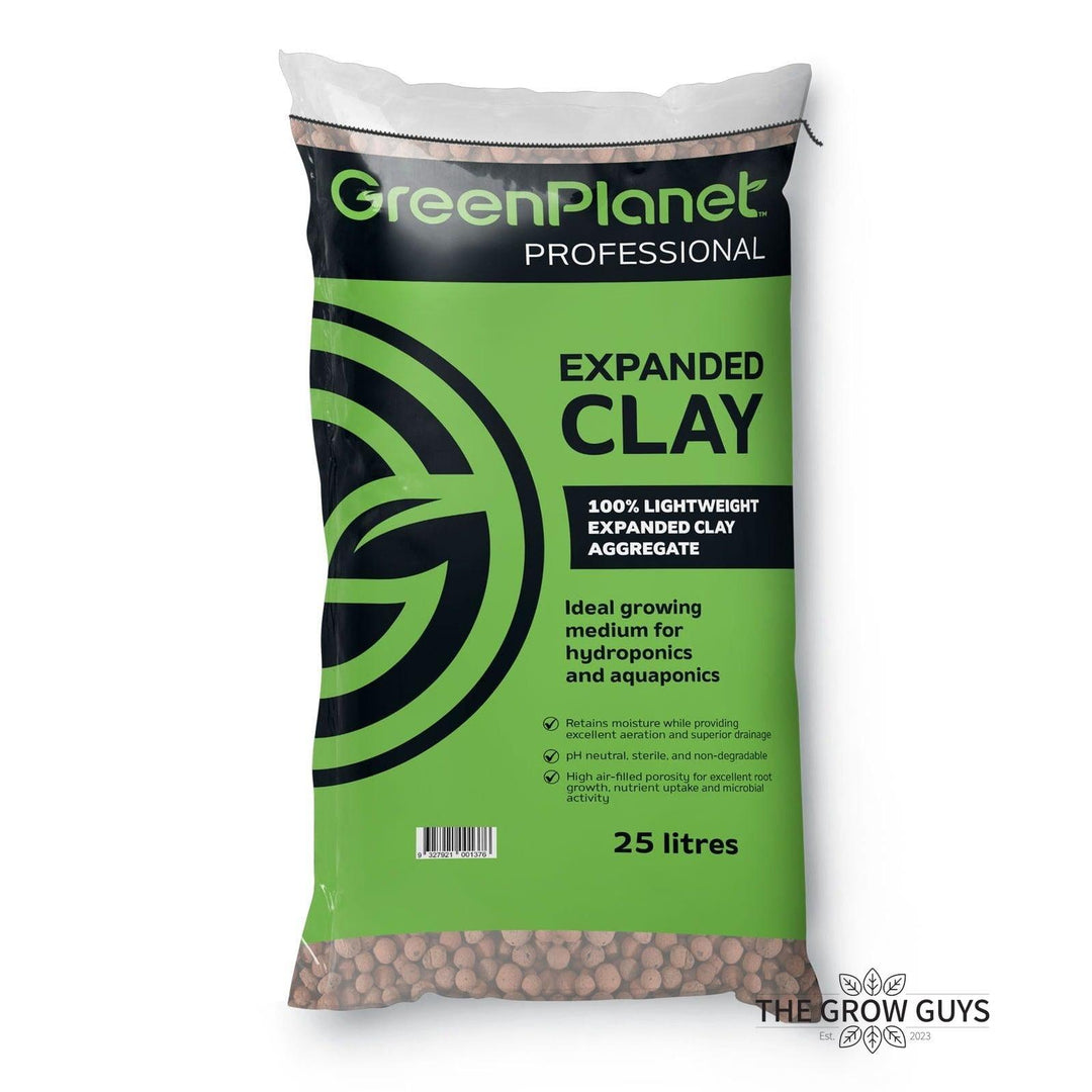 Expanded Clay 25L by Green Planet — 8-15mm LECA for Hydro & Drainage