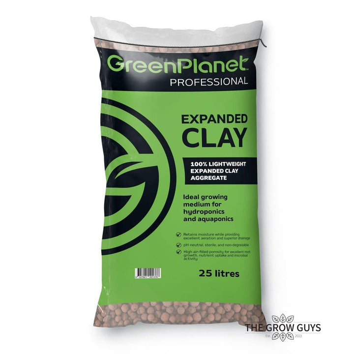 Expanded Clay 25L by Green Planet — 8-15mm LECA for Hydro & Drainage