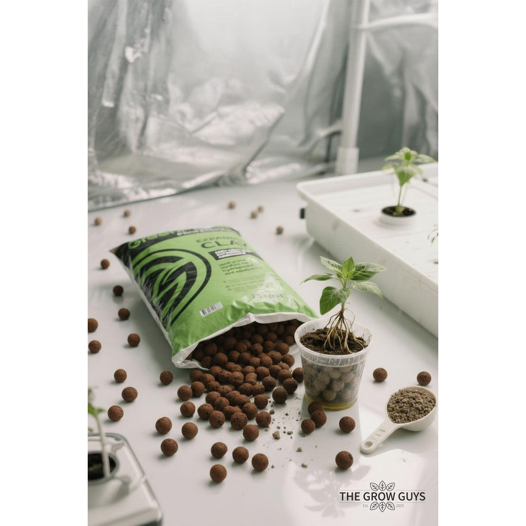 Expanded Clay 25L by Green Planet - Expanded clay aggregate