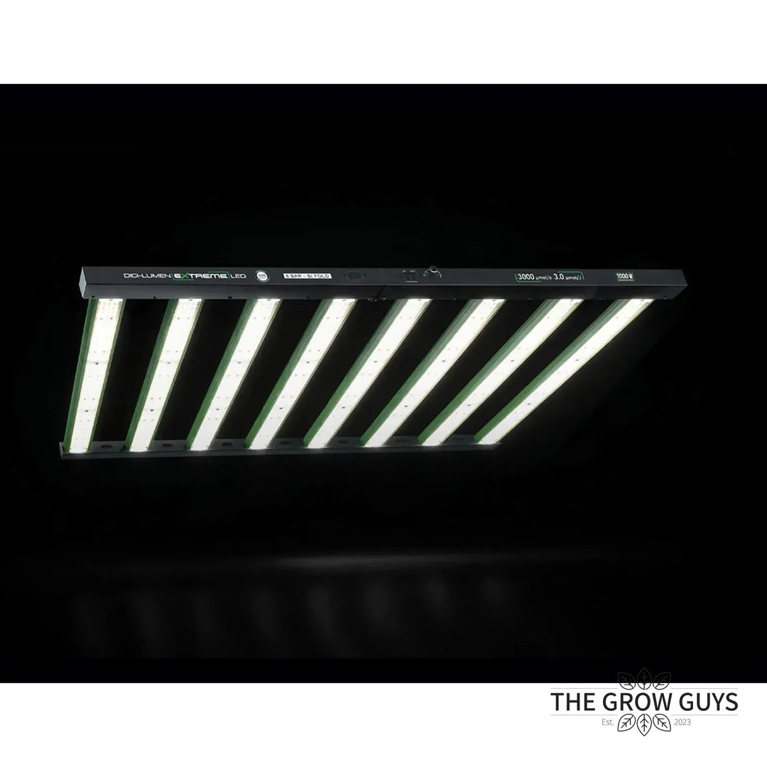 Extreme 1000W LED Grow Light by Digi-Lumen — 8-Bar Bi-Fold Full Spectrum