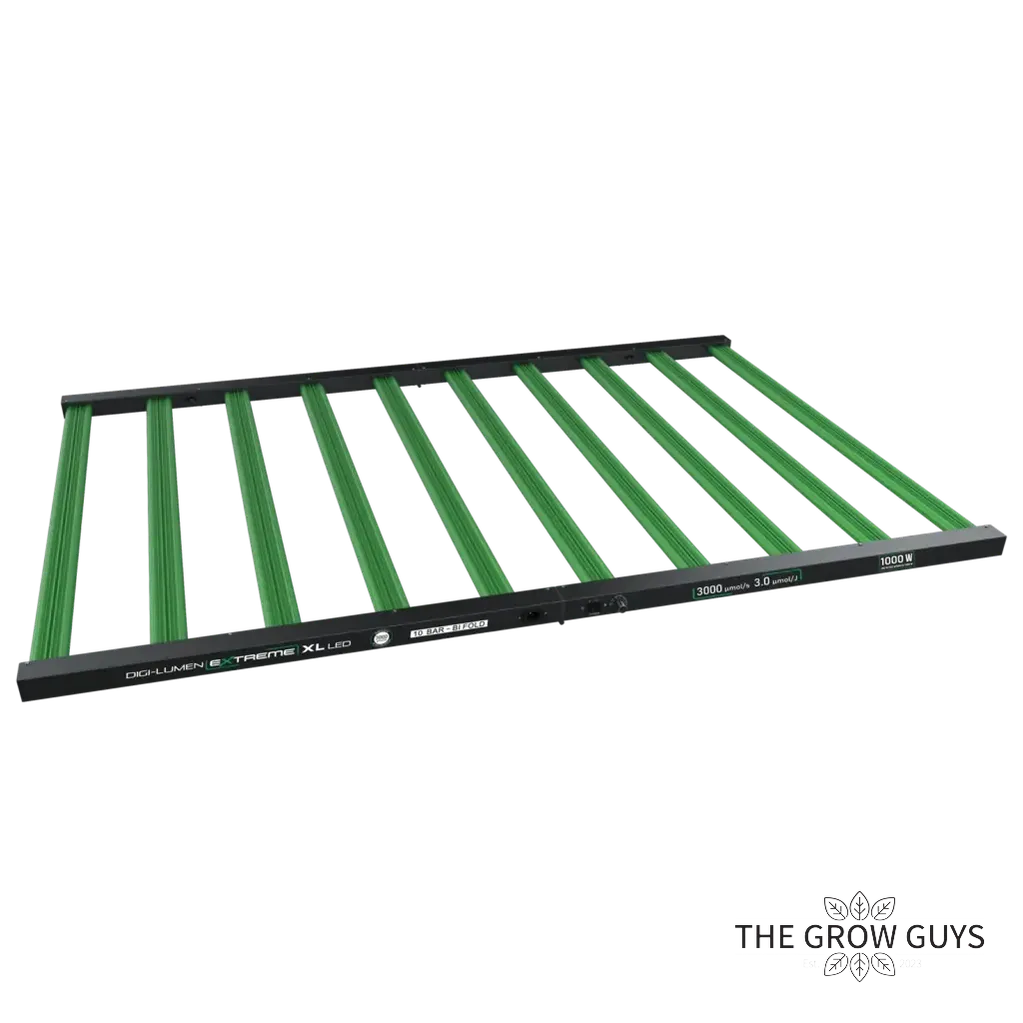 Extreme 1000W XL LED Grow Light by Digi-Lumen — 10-Bar Bi-Fold Full Spectrum