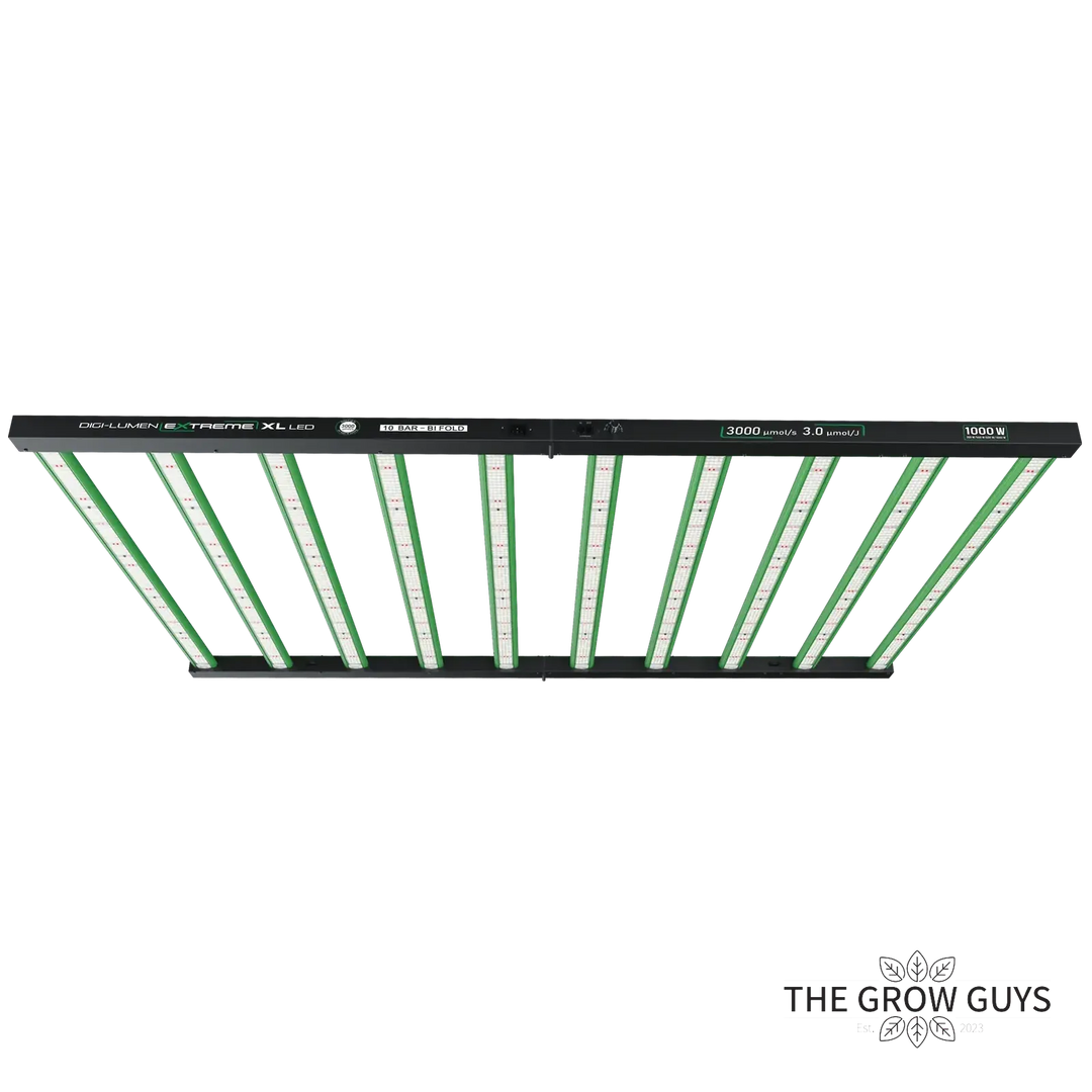 Extreme 1000W XL LED Grow Light by Digi-Lumen — 10-Bar Bi-Fold Full Spectrum