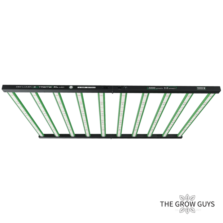 Extreme 1000W XL LED Grow Light by Digi-Lumen — 10-Bar Bi-Fold Full Spectrum