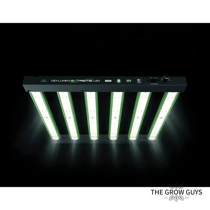 Extreme 400W LED Grow Light by Digi-Lumen — Compact 6-Bar Full Spectrum for 1m x 1m Tents