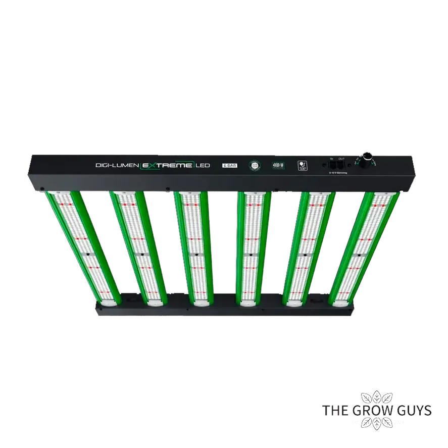 Extreme 400W LED Grow Light by Digi-Lumen — Compact 6-Bar Full Spectrum for 1m x 1m Tents