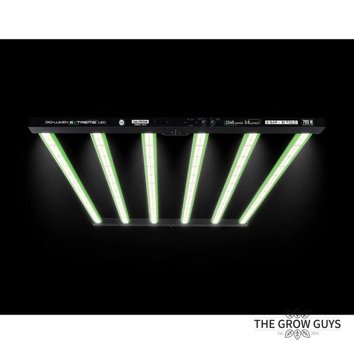Extreme 780W Dual Spectrum LED Grow Light by Digi-Lumen — 6-Bar Bi-Fold UV + Far-Red