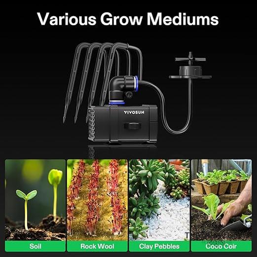 FlexFeed Drip Irrigation Kit for VGrow Smart by VIVOSUN - automated drip irrigation system