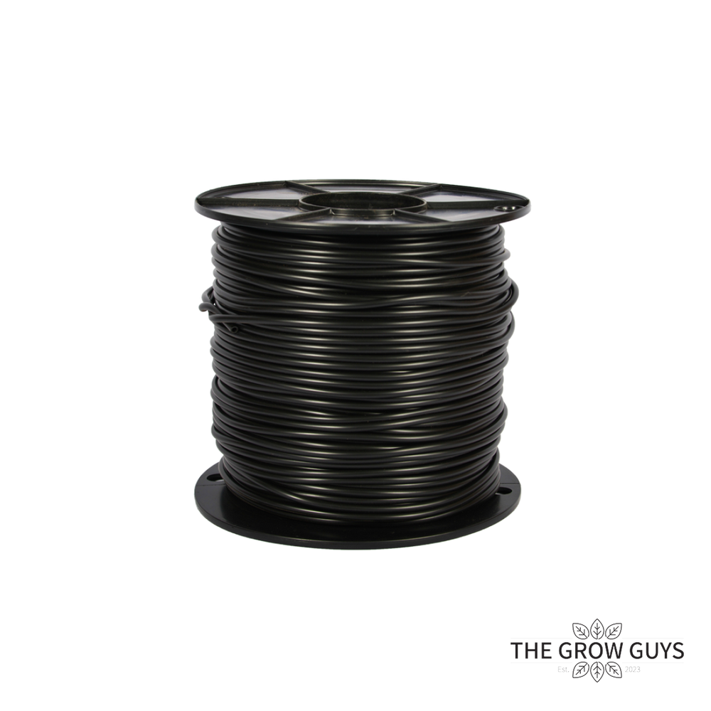 Flexible Black Poly Tubing by The Grow Guys