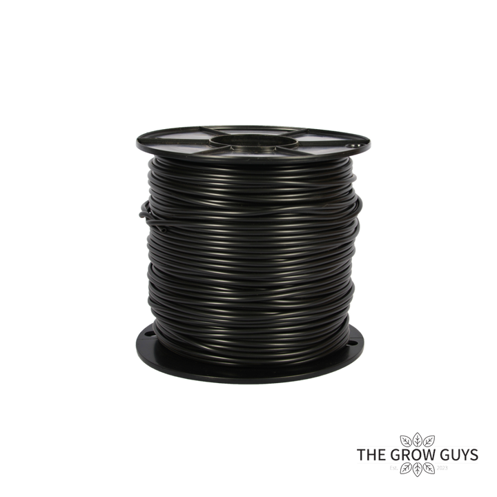 Flexible Black Poly Tubing by The Grow Guys