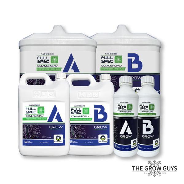 Full Spec Grow A&B by Plant Mechanics - Base Nutrient Solution