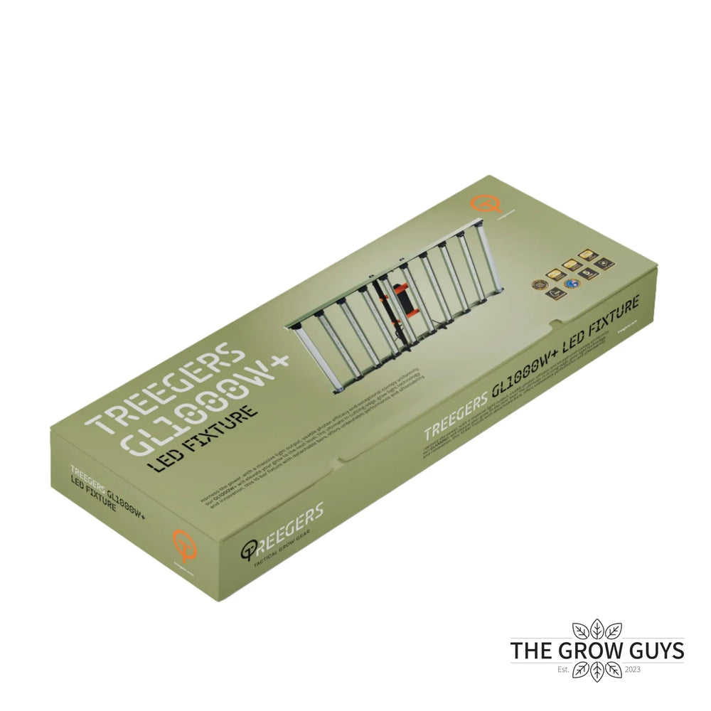 GL1000W+ LED Grow Light by Treegers — 1000W Full-Spectrum Modular Fixture