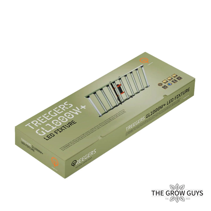 GL1000W+ LED Grow Light by Treegers — 1000W Full-Spectrum Modular Fixture
