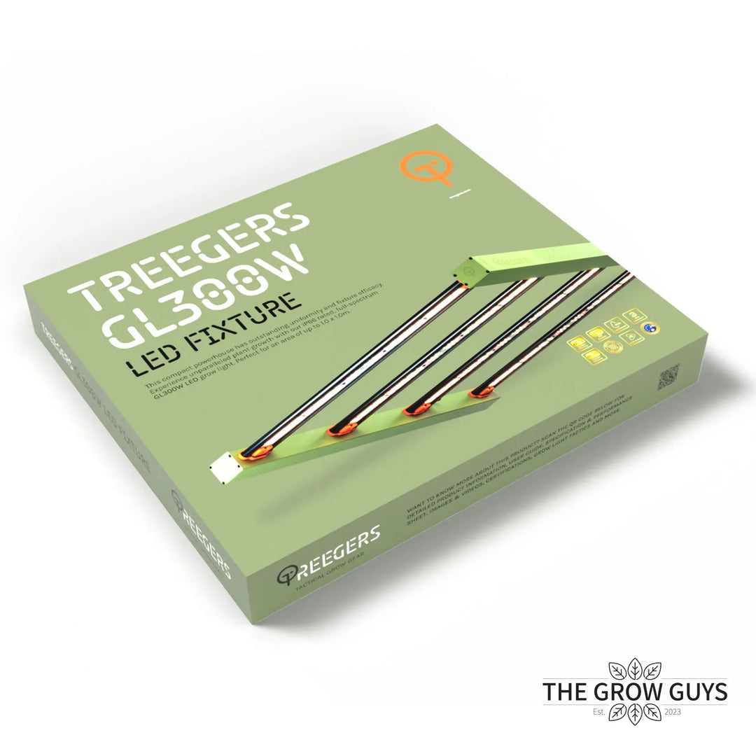 GL300W LED Grow Light by Treegers — 300W Full-Spectrum LED Fixture for 1.0m Canopy