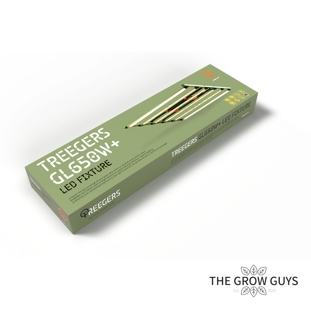 GL650W+ LED Grow Light by Treegers — 650W Full-Spectrum Modular Fixture