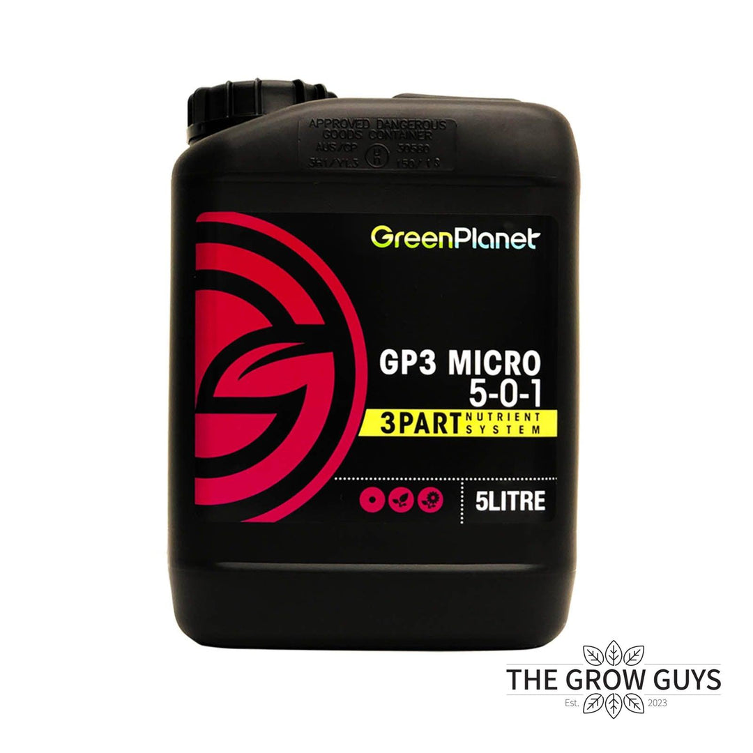 GP3 Micro by Green Planet — 5-0-1 Micronutrient Base