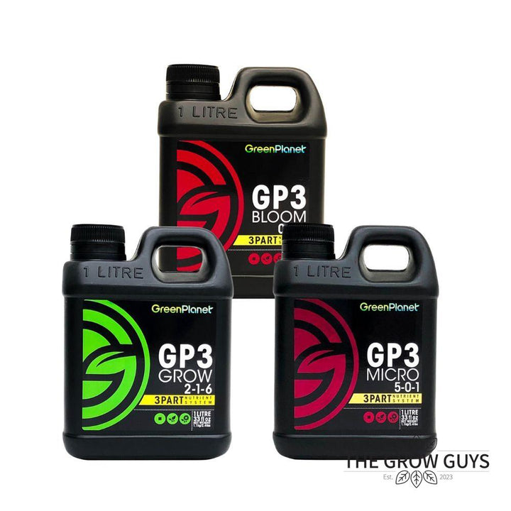 GP3 Set by Green Planet — Grow, Bloom & Micro 3-Part Base