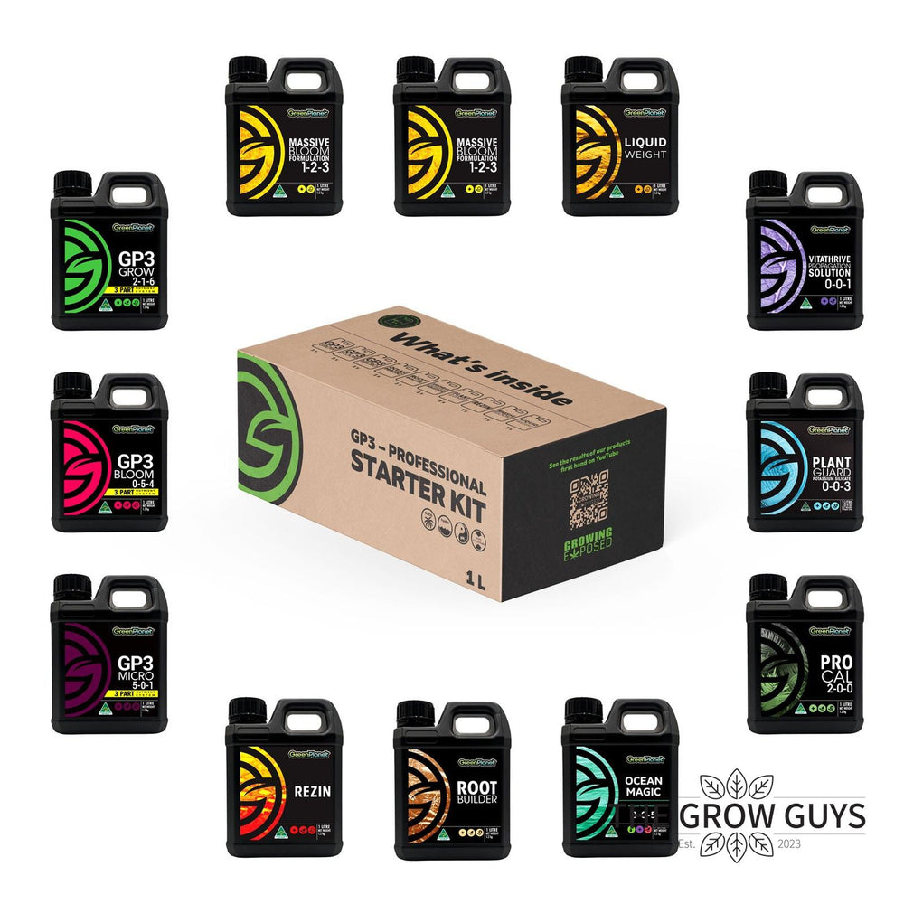 GP3 Starter Kit by Green Planet — Complete 12-Bottle Feed Program