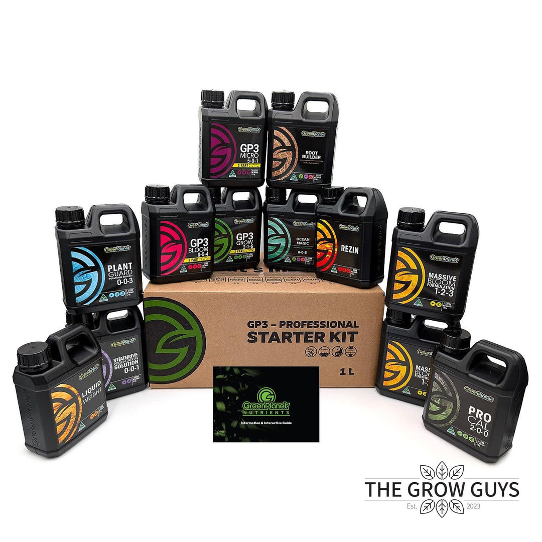 GP3 Starter Kit by Green Planet — Complete 12-Bottle Feed Program