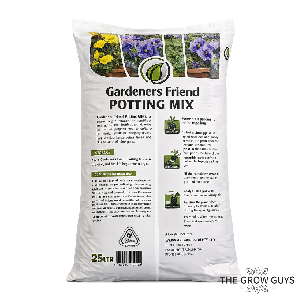 Gardeners Friend Potting Mix 25L — Tasmanian-Made Seedling & Garden Blend