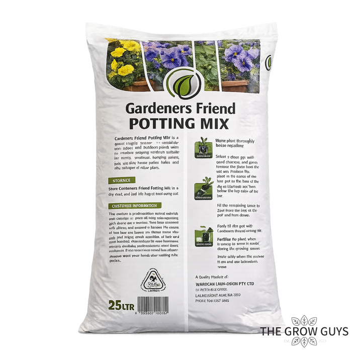 Gardeners Friend Potting Mix 25L — Tasmanian-Made Seedling & Garden Blend