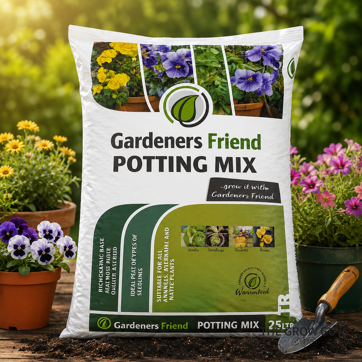 Gardeners Friend Potting Mix 25L — Tasmanian-Made Seedling & Garden Blend