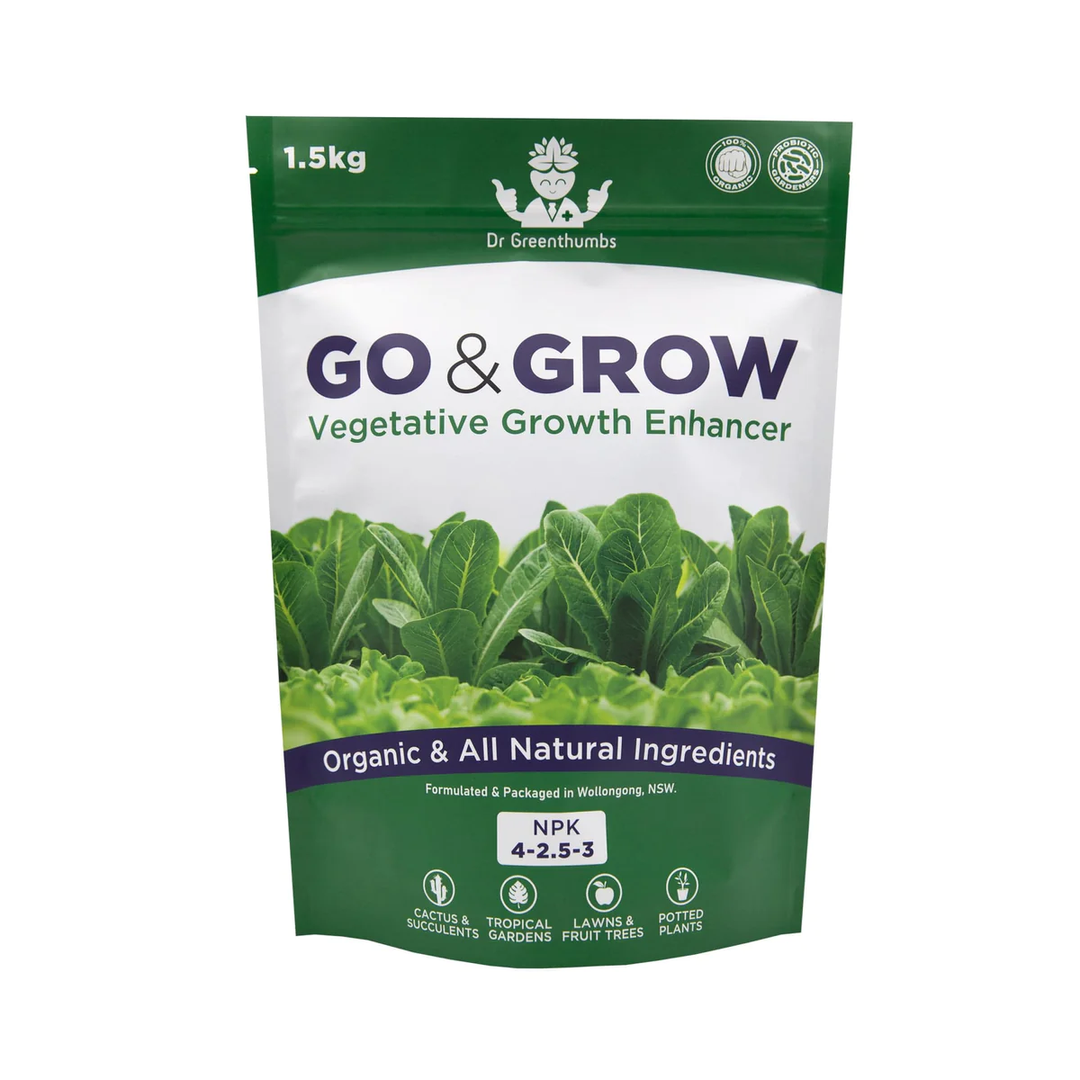 Go & Grow by Dr Greenthumbs - Organic vegetative Soil Booster
