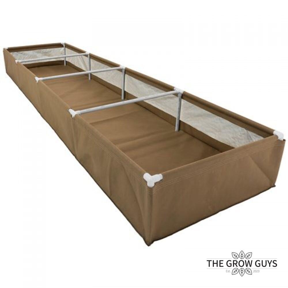 Grassroots Raised Living Soil Bed by Nutrifield — MoistureLock™ Fabric Bed with Bottom Aeration Strip