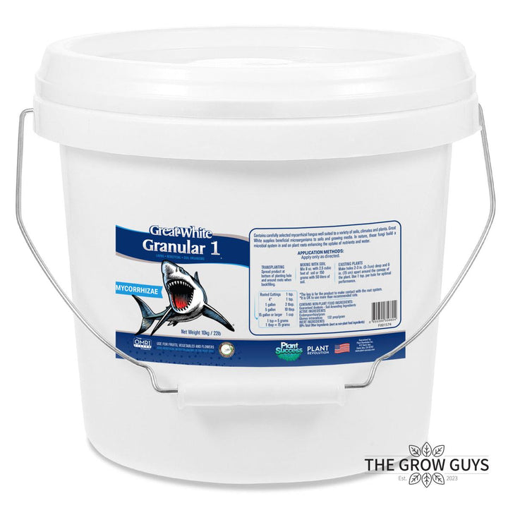 Great White Granular One by Plant Success - Mycorrhizal Root Enhancer