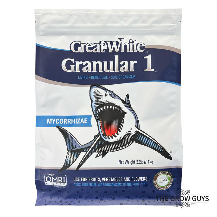 Great White Granular One by Plant Success - Mycorrhizal Root Enhancer